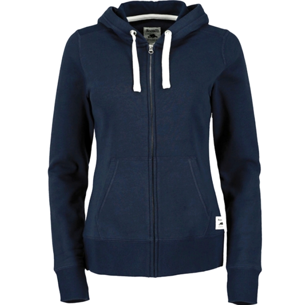 NWT Roots Small Navy Blue Zippered Hoodie